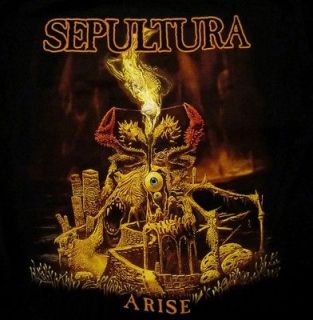 SEPULTURA cd cvr ARISE Official SHIRT LRG New soulfly cavalera