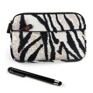 CrystalView E Pad 7 inch Tablet Zebra Pocket Case Cover Sleeve w