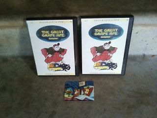 Trading card and a 4 disc complete set of GRAPE APE cartoon show