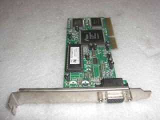 Trident 3DImage9750 AGP VGA Video Card LOW PROFILE