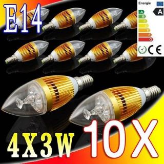 Actual 4.5W E14 Warm White 12w LED Candle Light LED Spot Light Bulb