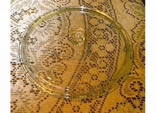 PYREX ANCHOR HOCKING REPLACEMENT ROUND GLASS CASSEROLE LID 9 1/2 8 1