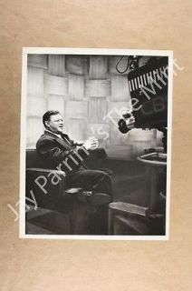 NV733 Photo MINERVA PIOUS, CHARLES CANTOR Performing Radio Show