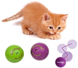 Our Pets ZIG N ZAG Go Cat Go Ball Cat Interactive Toy