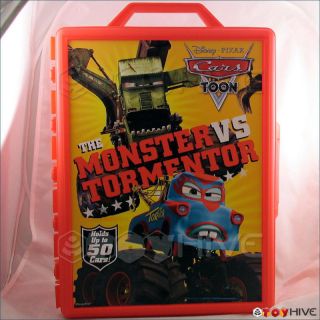 Disney Cars Carrying Case Holds 50 Monster Mater cover