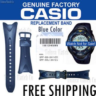Casio Watch Band in BLUE for SPF 60 SPF 60 2 SPF 60J SPF 60J 2 Part