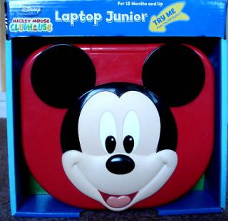 DISNEY MICKEY MOUSE CLUBHOUSE,BABY & TODDLERS LAPTOP JUNIOR,1+,LIGHTS