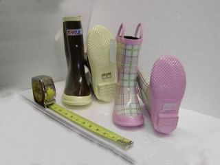 Infants, Childrens and Youths Rubber Puddle Boots