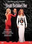 Death Becomes Her DVD, 1998, Keep Case Subtitled Spanish