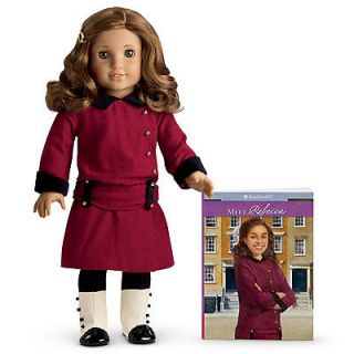 NIB American Girl 18 inch Rebecca Doll and Book