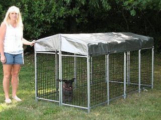 DOG KENNEL,FOLDING,EXERCISE PEN,CAGE,OUTDOOR 4X8X4h