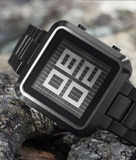 NEW KISAI MAZE Wrist Watch LED Stainless Steel RARE DIFFERENT UNIQUE
