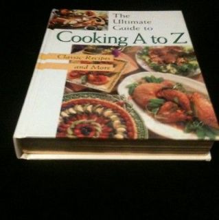 The Ultimate Guide to Cooking A To Z Cookbook Recipes, 570 Gold Sided