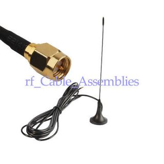 2x Antenna 433Mhz,3dbi SMA male with Magnetic base for Ham