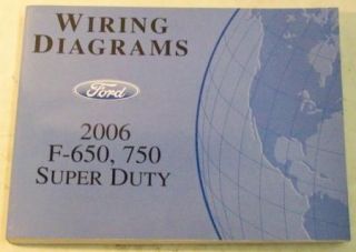 Ford Truck 2006 F650   Super Duty Wiring Diagram Manual