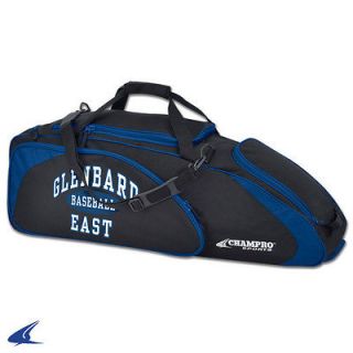 Champro Sports Large 35X11X12 Players Equipment Bag With Wheels