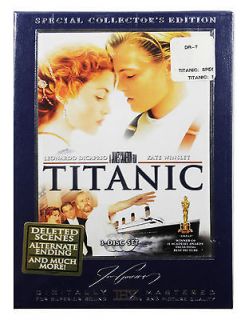 DVD Titanic * Special Collectors Edition * Deleted Scenes * Alternate