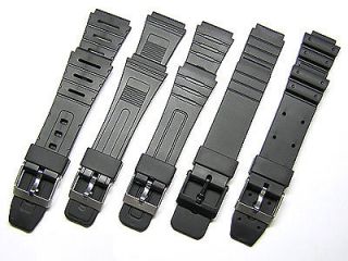 Casio Rasin Watch Band Strap 14mm 16mm 18mm 19mm 20mm