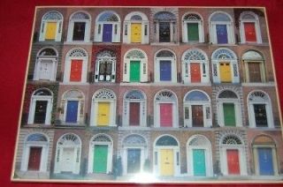 DOORS OF DUBLIN   Set of 4 Placemats   Made in Ireland   Corked Wood