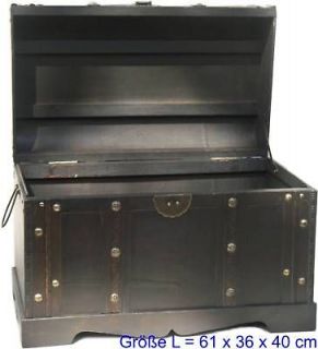 Wooden Trunk Treasure Chest Storage Box for photo album