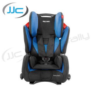 2013 Edition Recaro Young Sport Child Car Seat In Saphir Group 1 2 3