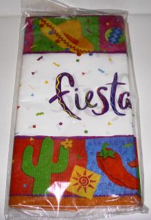 Ole Ole Mexican Fiesta Party Paper Table Cover 54x102 #575008