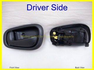 Left   Black, Inner Inside Interior Door Handle 98 99 00 01 02 Toyota