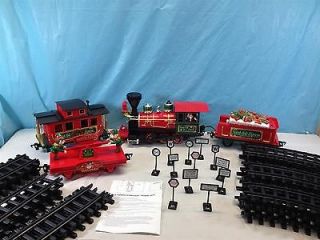 North Pole Express Christmas Train Set Remote Control G Scale Toy