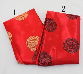 Chinese Silk Material Wholesale Fabrics brocade Satin Flower Pattern