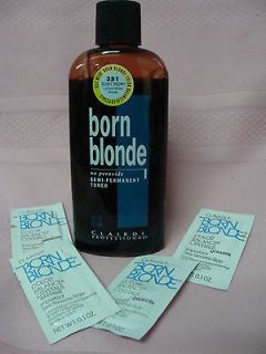 CLAIROL BORN BLONDE TONER # 351 SILENT SNOW WITH 4 CRYSTALS