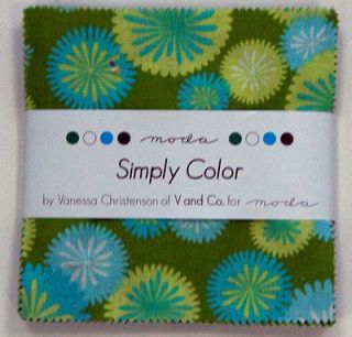 Simply Color Moda Fabric Quilt Cotton Charm Pack 42 5 squares
