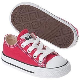 Converse Chuck T All Star Authentic 100% Red ox top infant [ Toddler