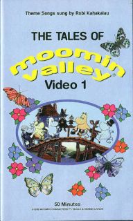 TALES OF MOOMIN VALLEY trolls Swedish cartoon VHS