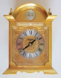 Miniature Tempus Fugit Shelf Alarm Mantel Clock