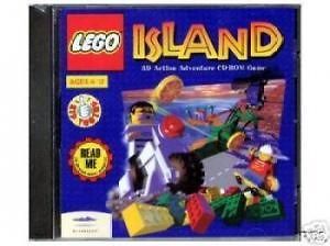 LEGO ISLAND 1 Original Kids 6 12 PC Game Win New Box