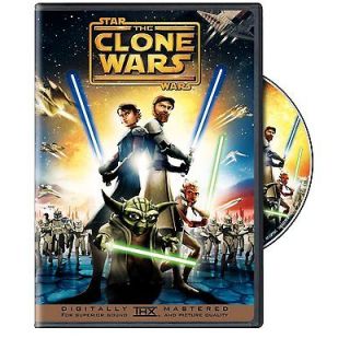 Star Wars The Clone Wars (DVD, 2008) Widescreen BRAND NEW SEALED