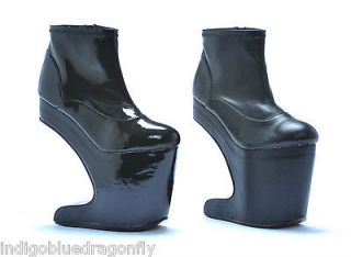 NEW Heel Less Platform Lady Gaga Style Ankle Boots Sizes 5   12 BP579
