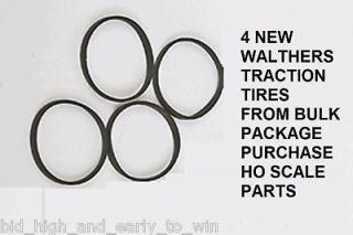 HERITAGE TRACTION TIRES RINGS WALTHERS HO SCALE