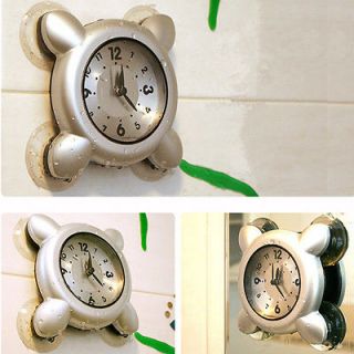 Bathroom Shower Suction Clock water proof watch