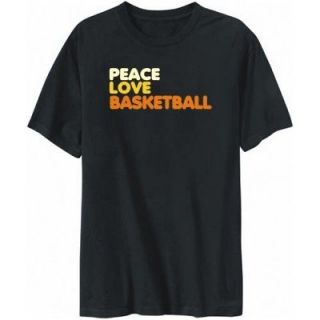 Shirt Mens Black Peace , Love And Basketball
