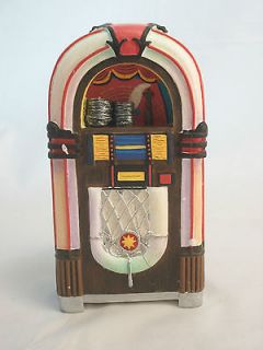 1950s Jukebox dollhouse miniature music 1/12 scale T5950 diner