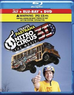 Nitro Circus: The Movie (Blu ray + Blu ray 3D, 2 Disc Set)
