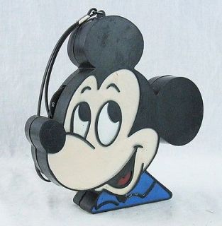 Vintage Walt Disney Mickey Mouse Novelty AM Transistor Radio