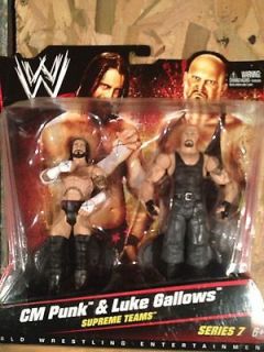 LUKE GALLOWS & Cm Punk WWE series 7 Toy Wrestling Action Figure 2