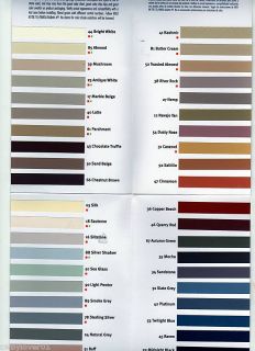 Laticrete Grout Stains Color Chart 1