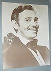 CLARK GABLE GONE WITH THE WIND 11 x 14 Movie Star Sepia Print Photo