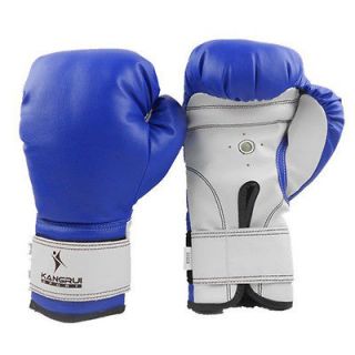 On Sale Pro Free Combat Fight Muay Thai Boxing Gloves Blue Red Black