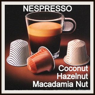 30 Nespresso Coconut Espresso Coffee Capsules Pods Variations 2012