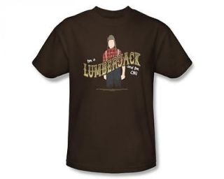 Monty Python Im a Lumberjack Adult T Shirt