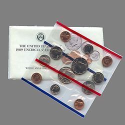 1989 P and D United States Mint Uncirculated Coin Set
